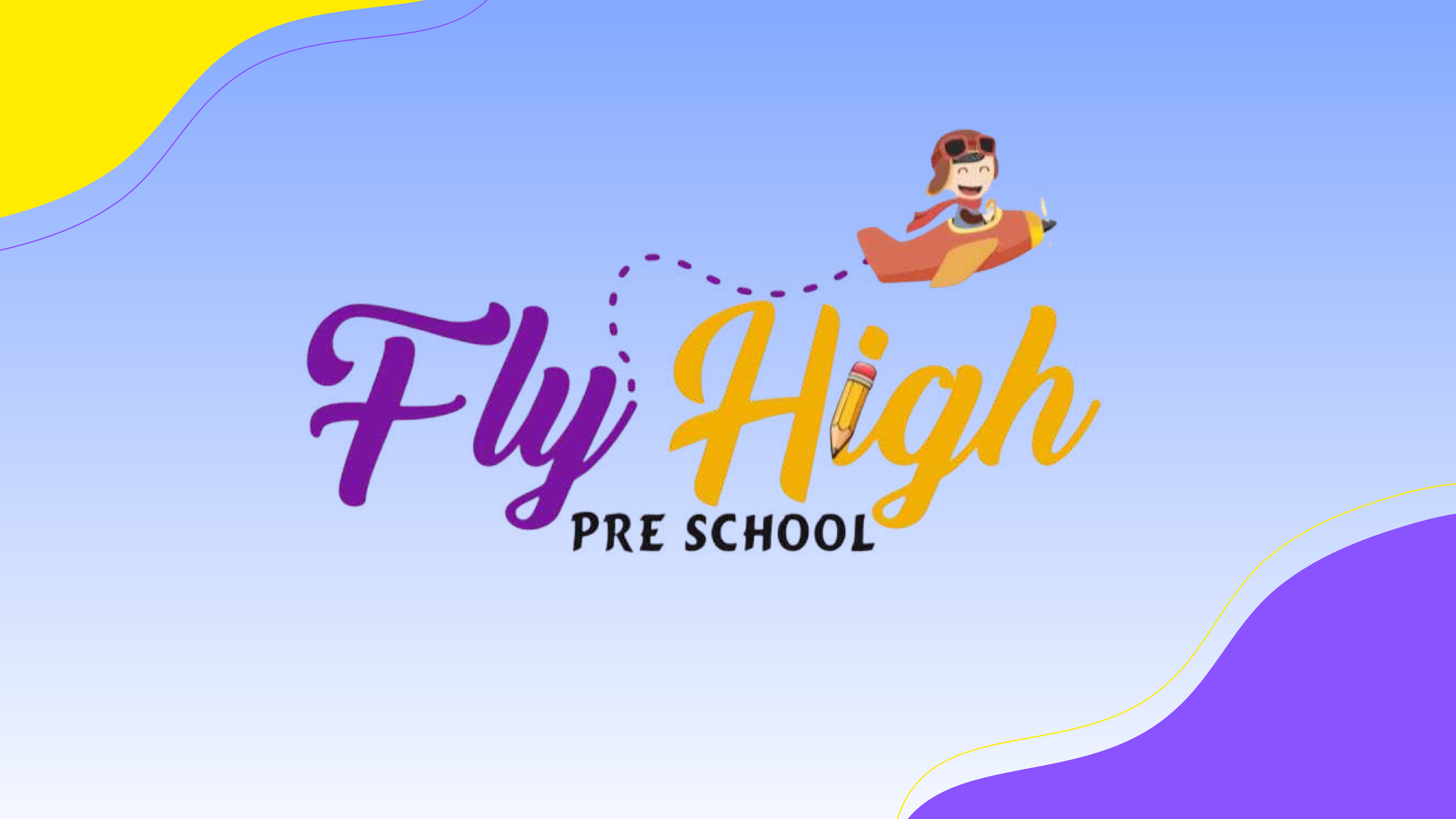 Principal Mamatha Raghu welcoming children to Fly High Preschool